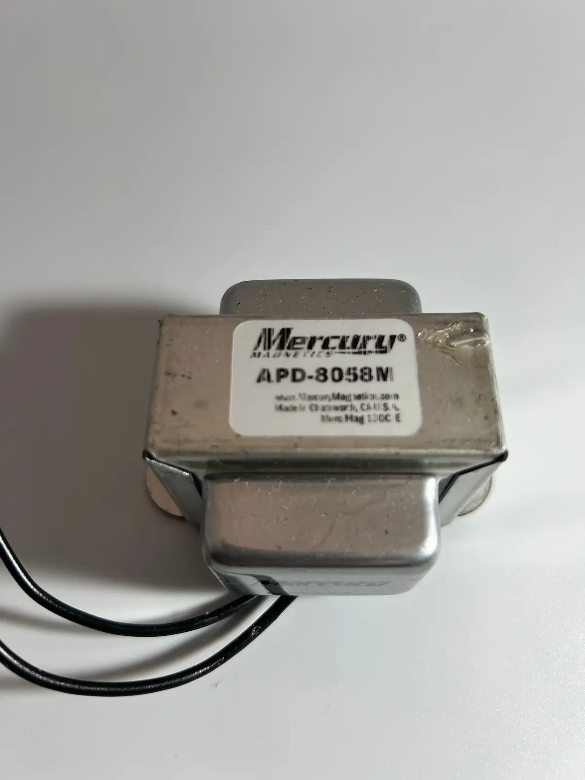 Marshall Vintage Plexi Style 3 Hy Choke Apd-8058A-M By Mercury Magnetics (Upgrade Of 40-18058) W/End Bells 2