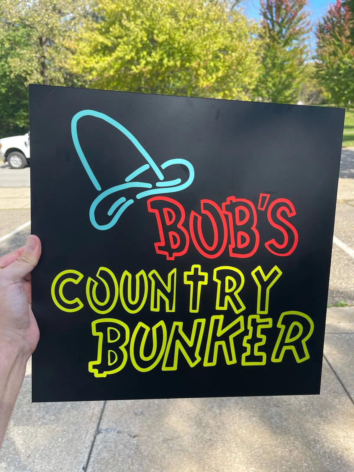Bob’S Country Bunker Sign 1