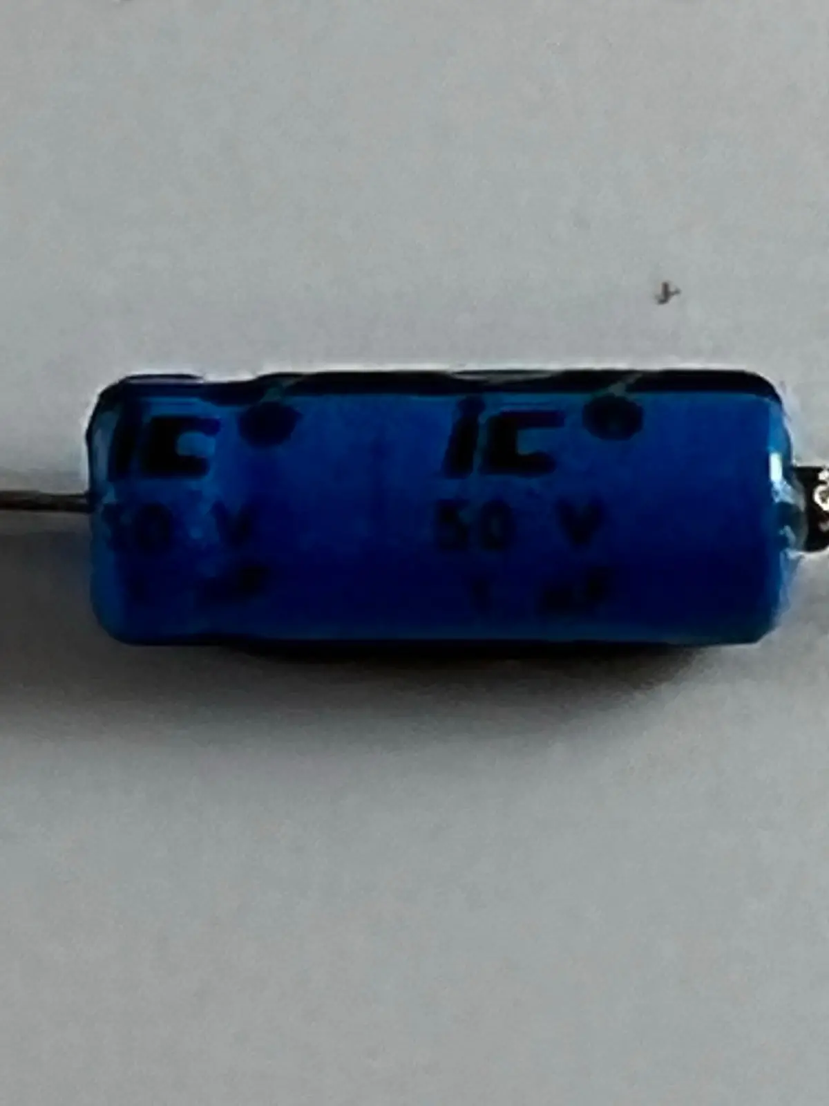 Illinois Capacitor - 1Uf @ 50V Axial Lead Electrolytic - Capacitor 1