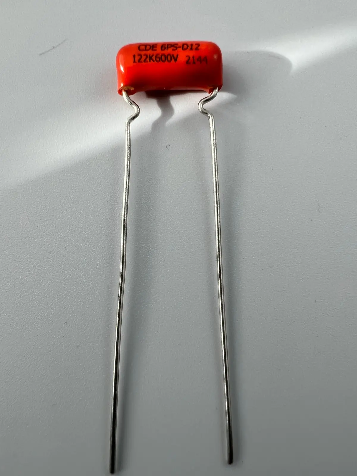 Capacitors Orange Drop, 600V, Polyester, Capacitance .002Uf 1