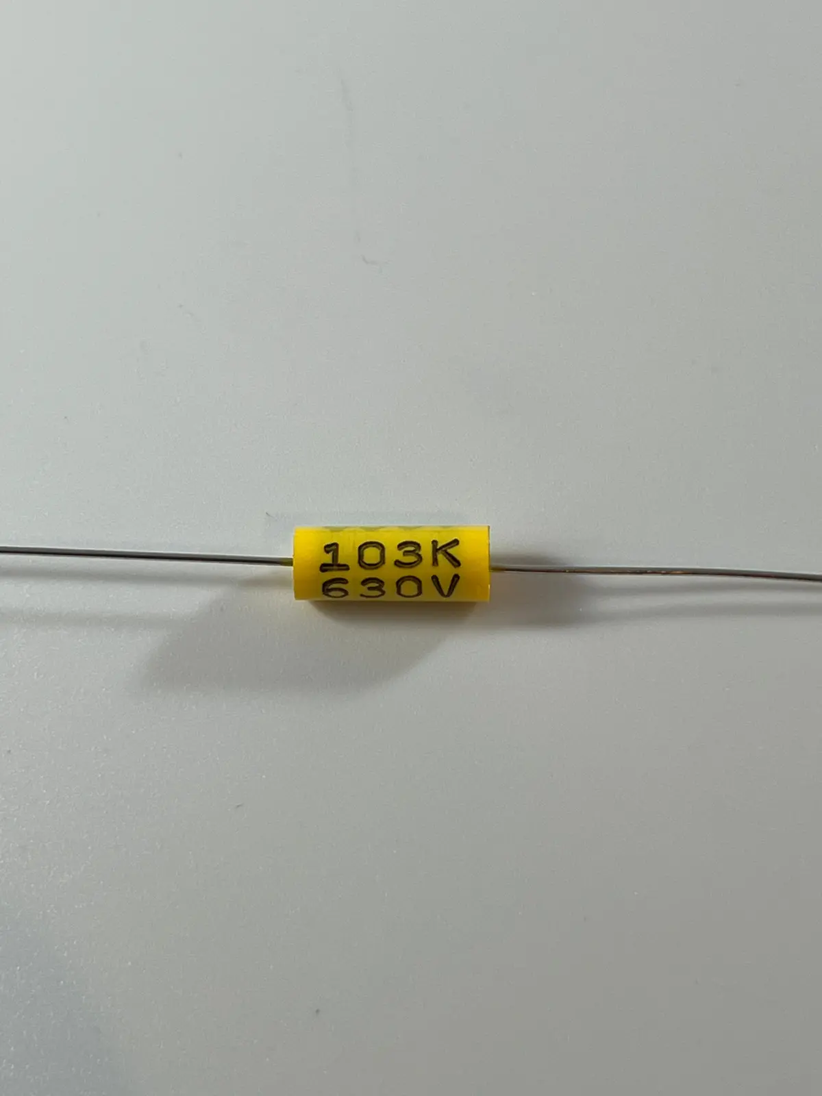 Capacitor - Metal Film Tubular - .01Uf @ 630 Vdc - Capacitor 2