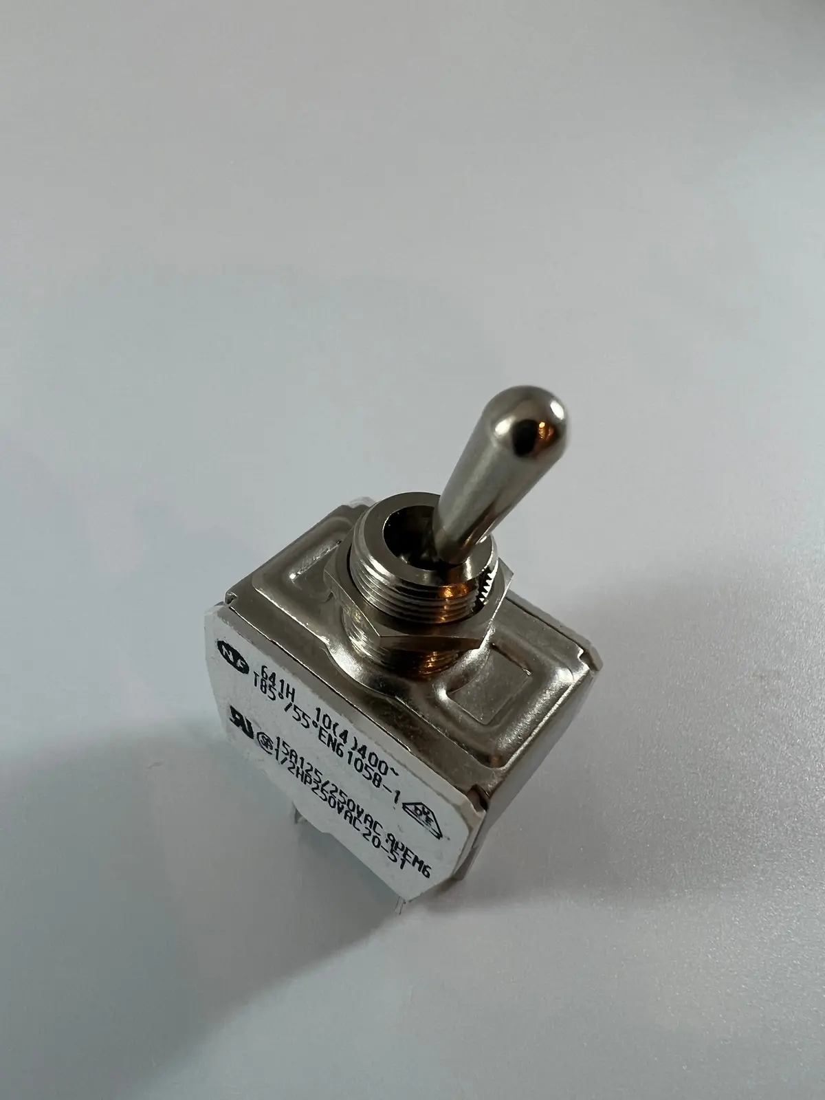 Switch - Marshall - Toggle, Dpst, On-Off, Chrome Tip 1