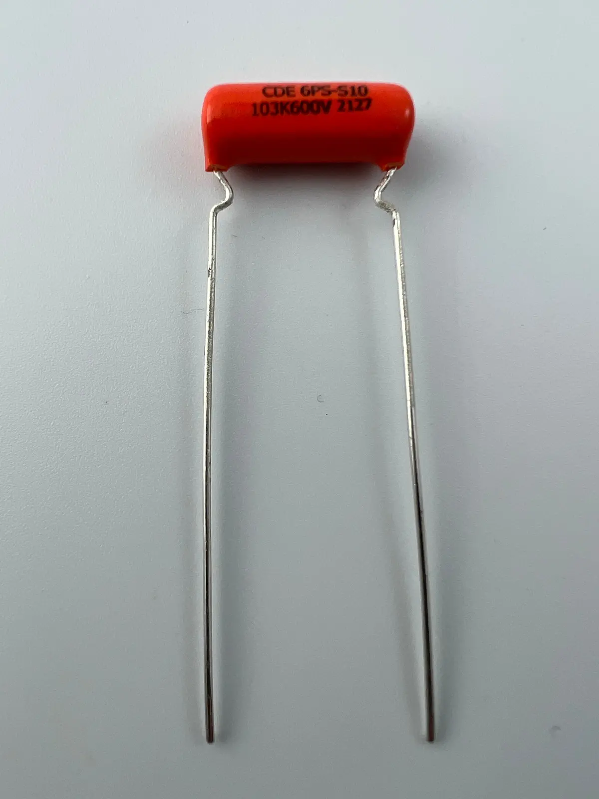 Capacitors Orange Drop, 600V, Polyester, Capacitance .01Uf 1