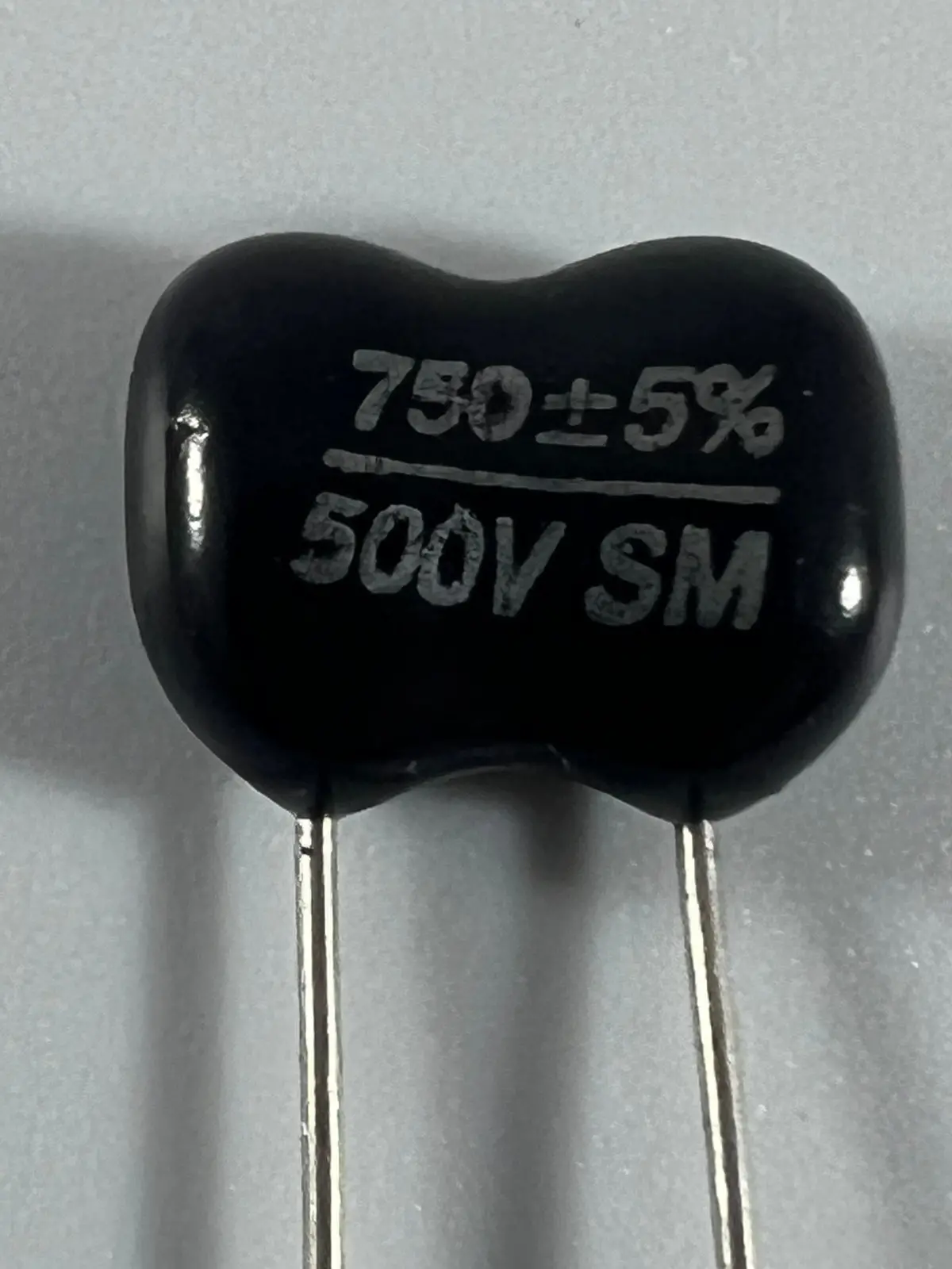 Capacitor - 750Pf @ 500V Silver Mica +/-5% - Capacitor 1