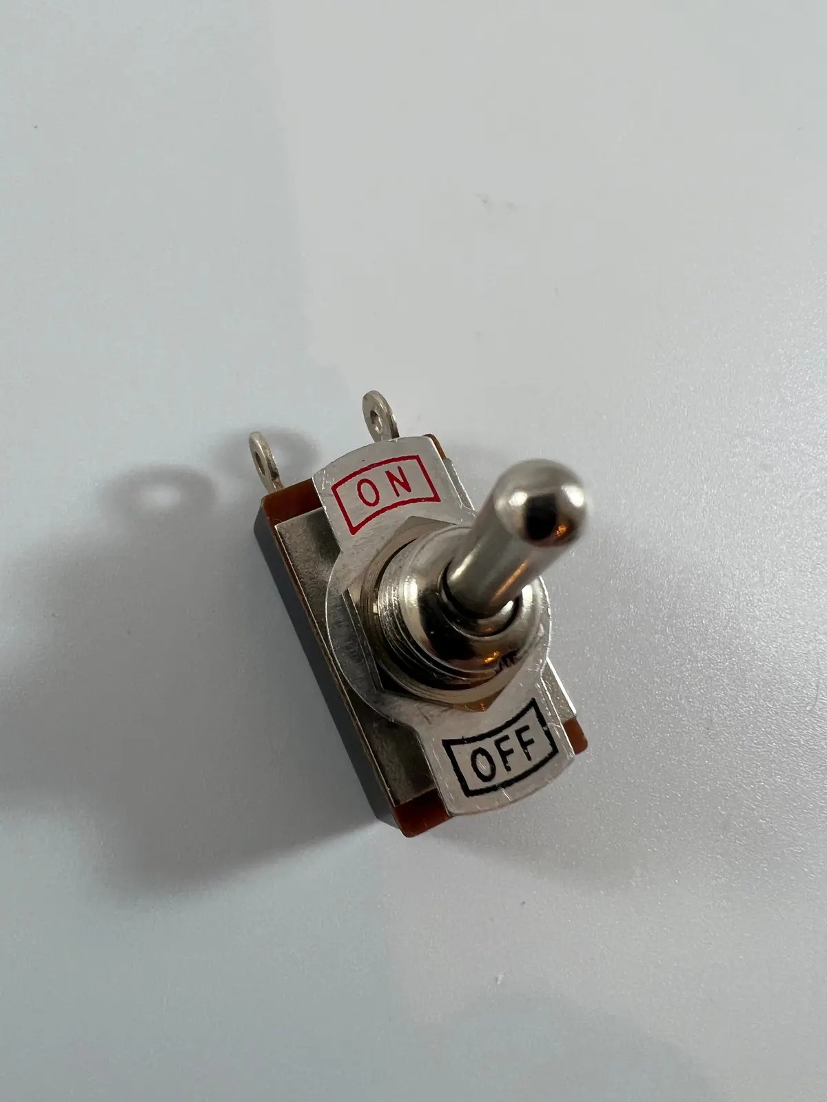 Switch - Fender - Toggle, Spst, On-Off, Chrome 1