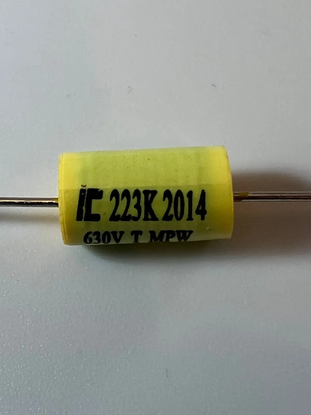 Capacitor - .022Uf @ 630 Vdc - Polypropylene, Axial Leads - Illinois Capacitor 1