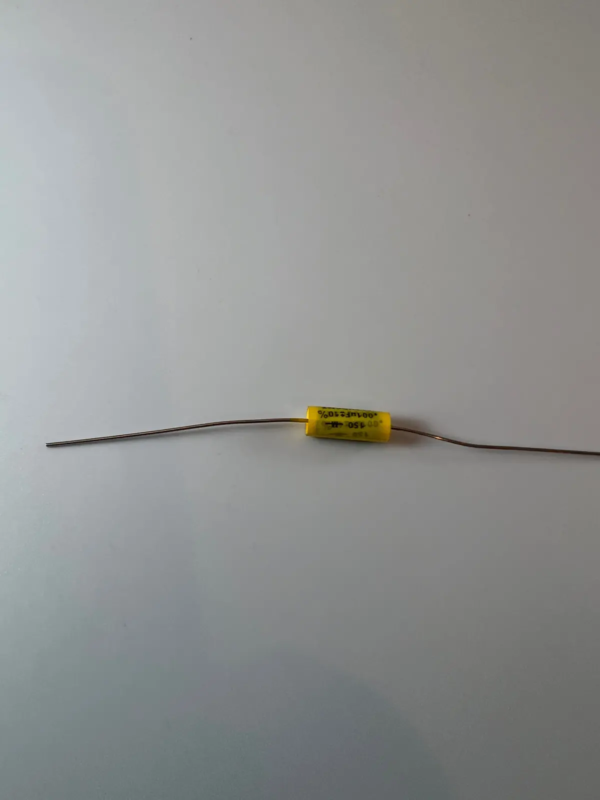 Mallory 150S - Capacitor - .001Uf @ 630 Vdc - Axial Lead 2