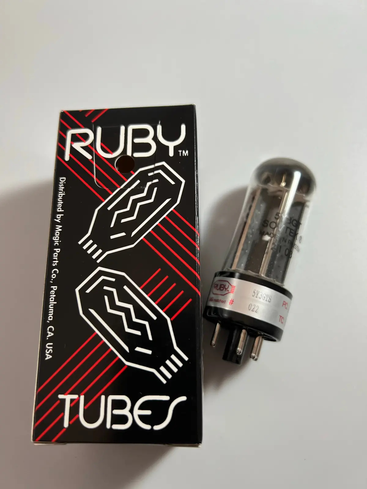 Ruby 5Y3gts Tube Rectifier 1