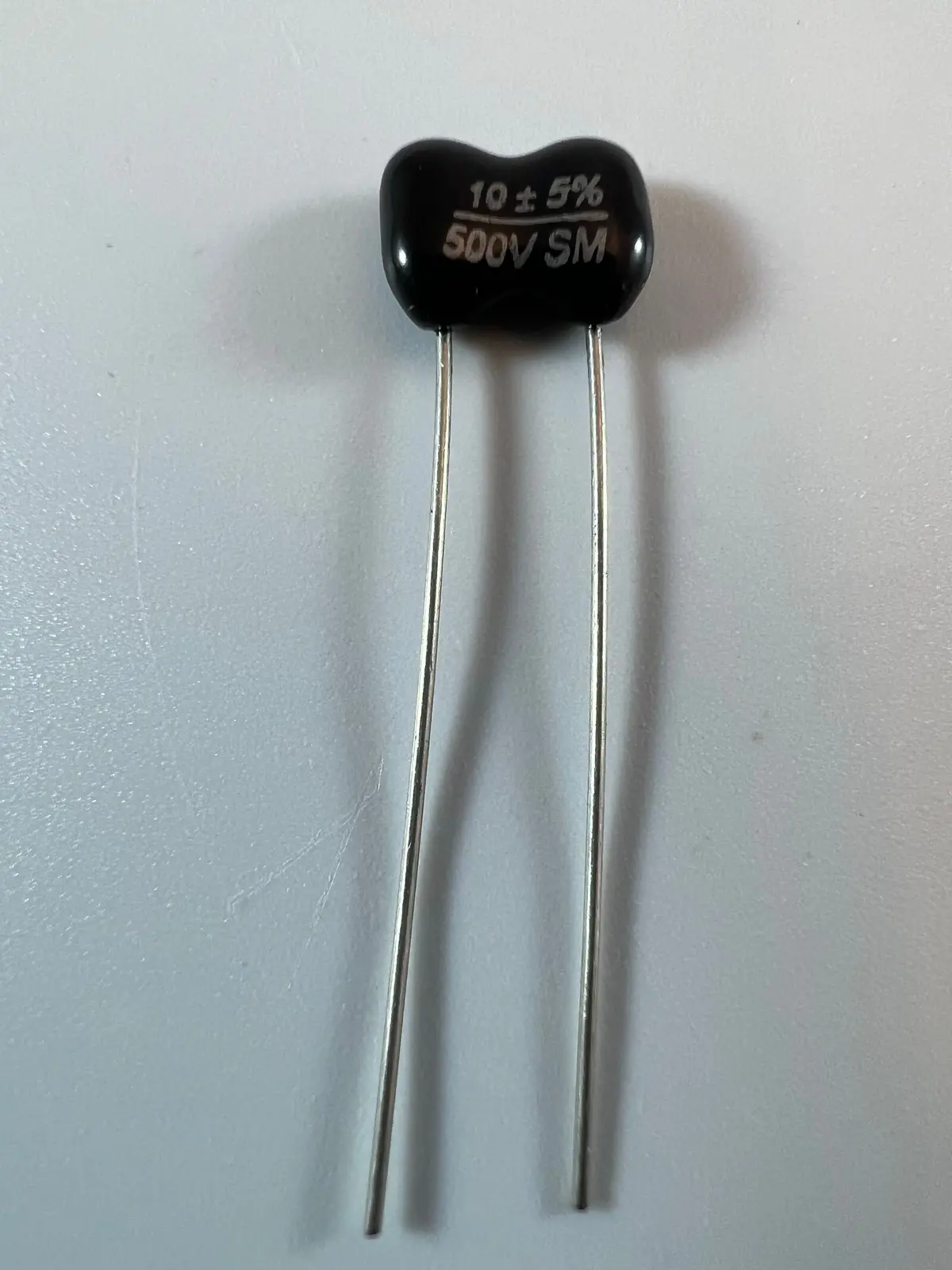 Capacitor - 10Pf 500V Silver Mica +/-5% - Capacitor 1