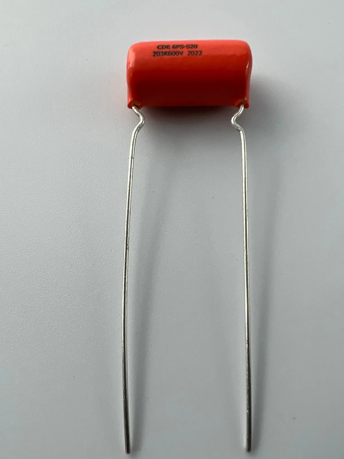 Capacitors Orange Drop, 600V, Polyester, Capacitance .02Uf 1