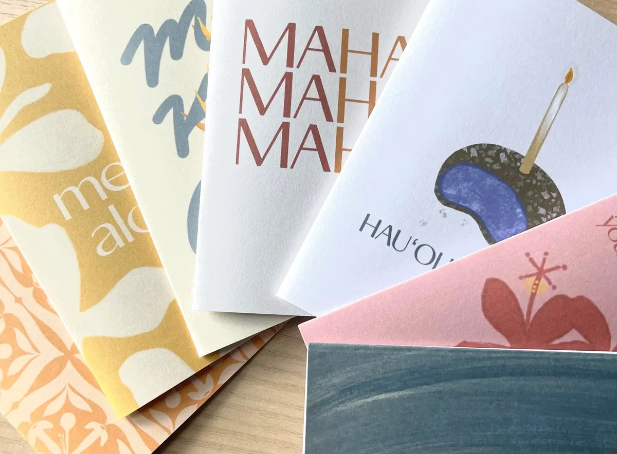 Posted Hawaiʻi Greeting Cards 1