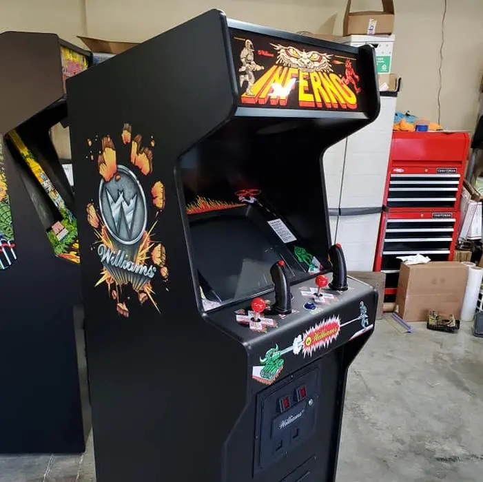 Inferno Arcade Side Art Decals 1