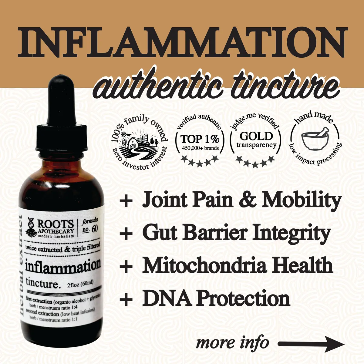 Roots Apothecary Inflammation Tincture 2