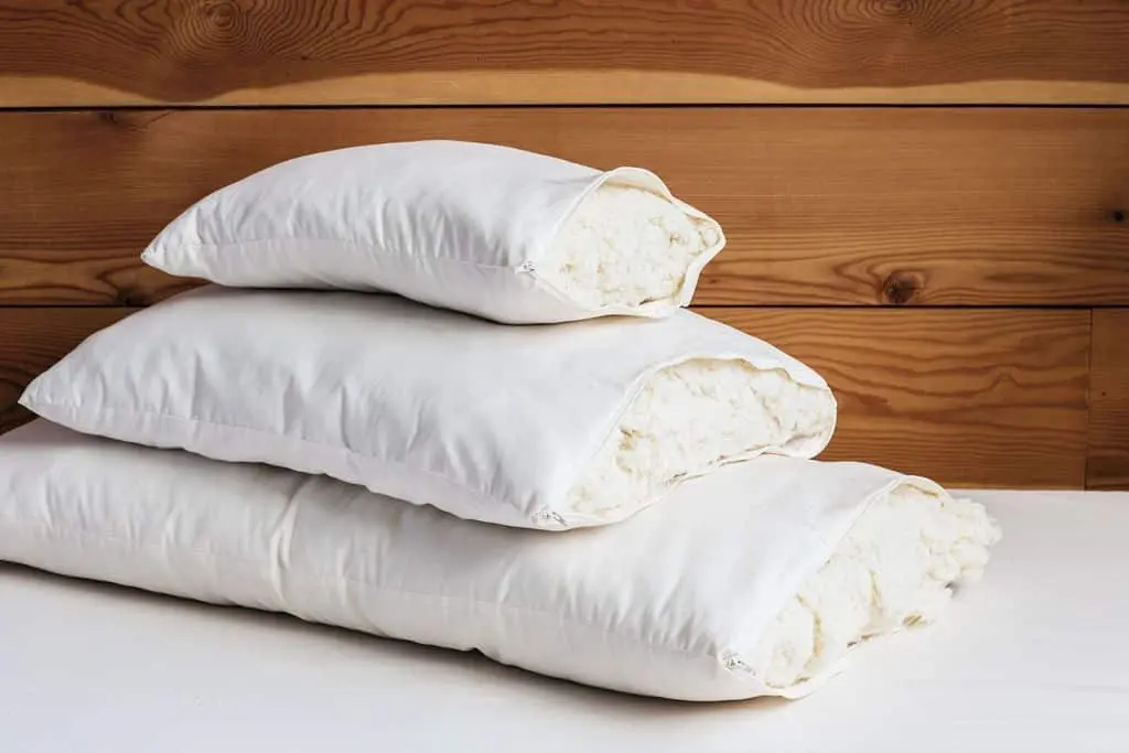 Holy Lamb Organics Wooly Down Bed Pillow 1