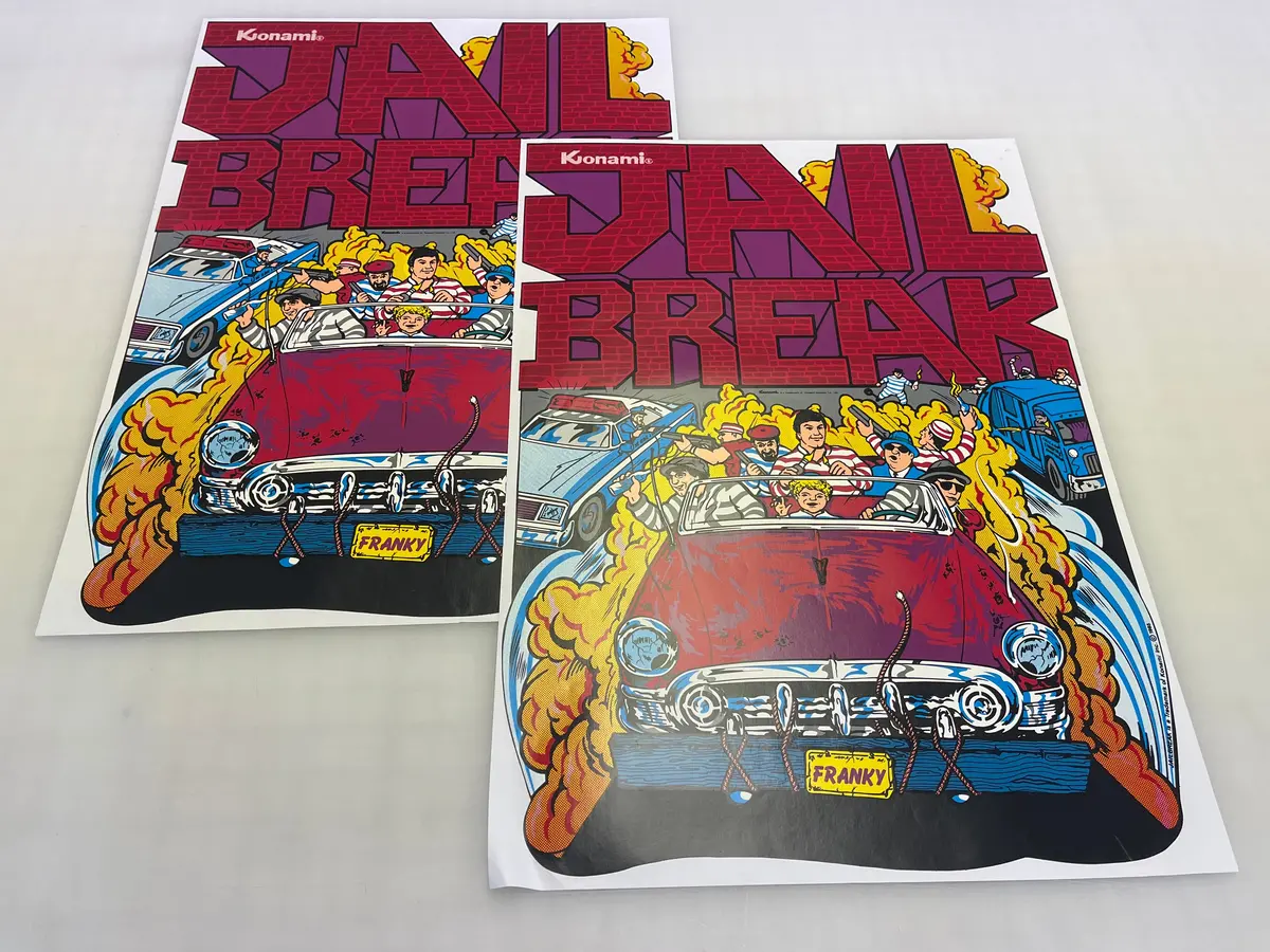 Nos - Jail Break Arcade Side Art 1
