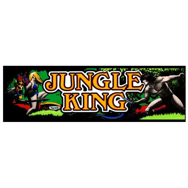 Jungle King Arcade Marquee 1