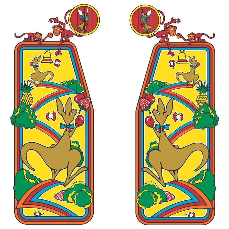 Kangaroo Side Art Decals 1