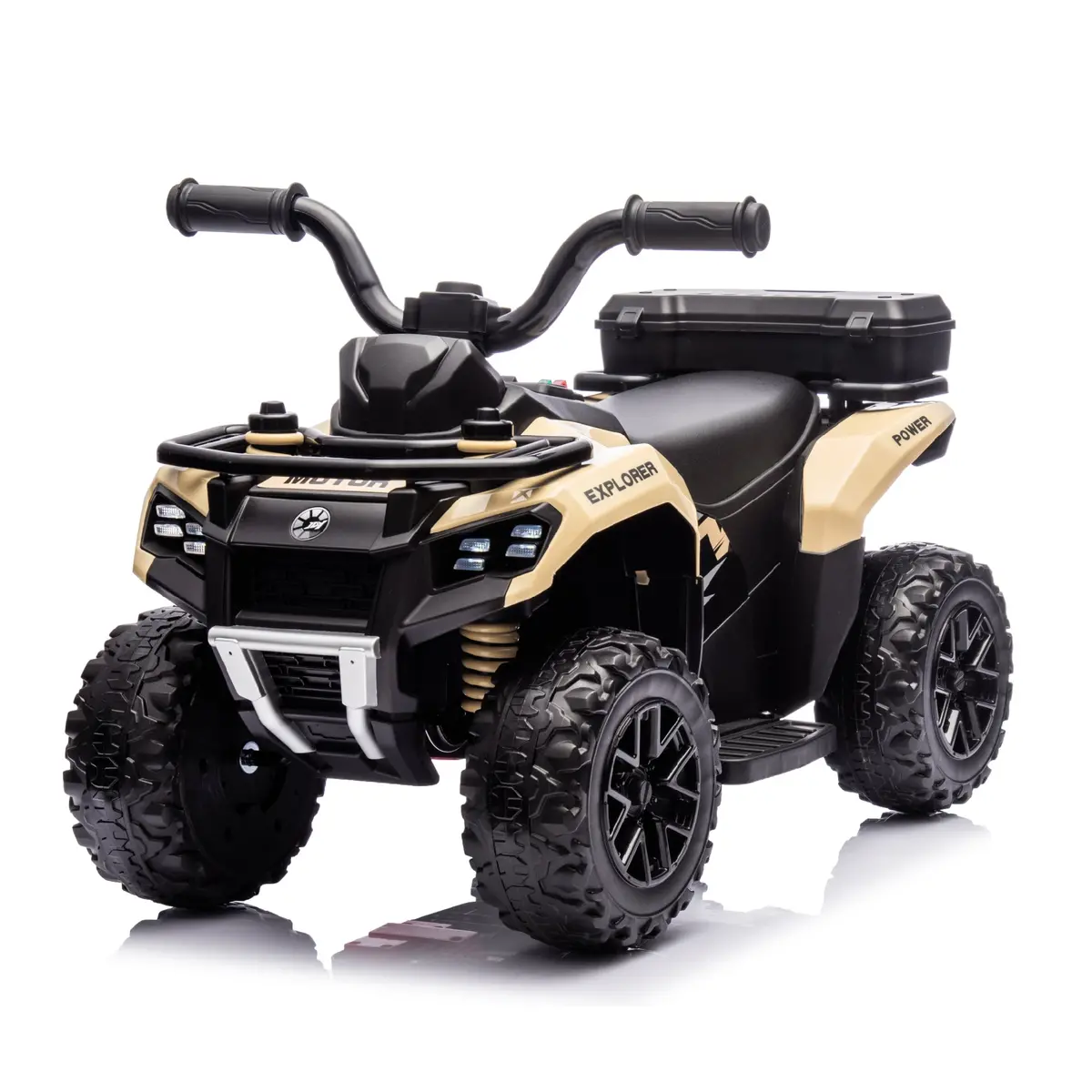 Explorer Quad Utv 6V Ride On Car 4-Wheeler Kids Atv With Led Lights And Music 1