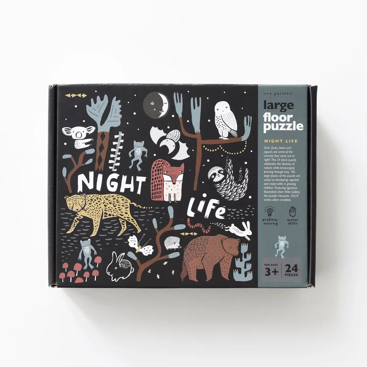 Wee Gallery Night Life Floor Puzzle 1