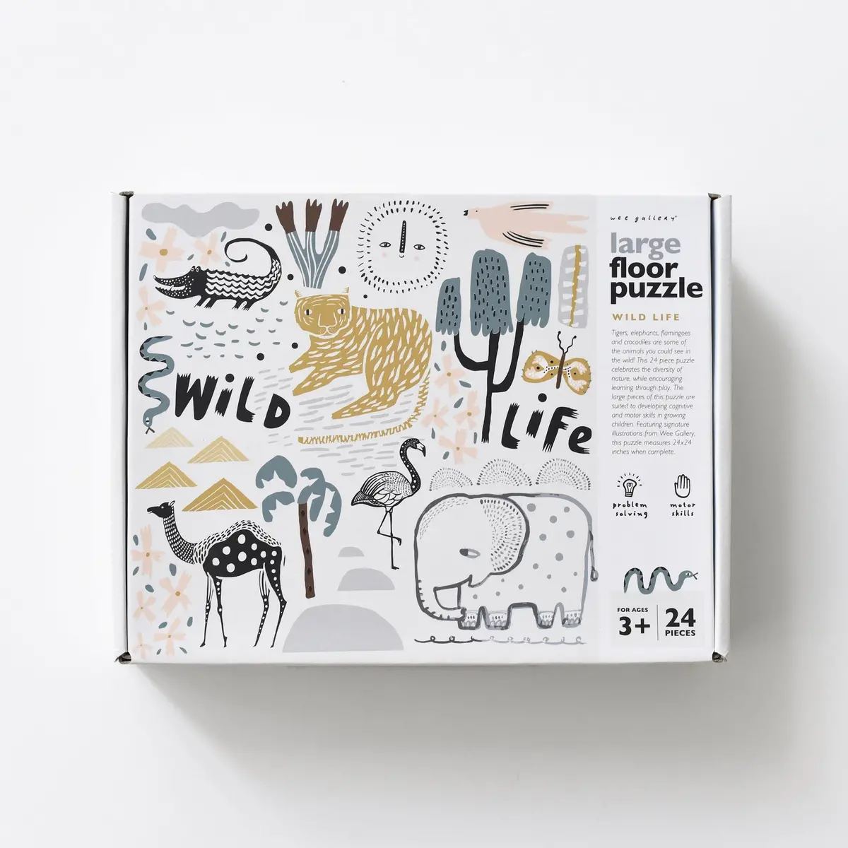 Wee Gallery Wild Life Floor Puzzle 1