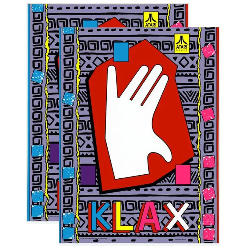 Klax Side Art Decals 1
