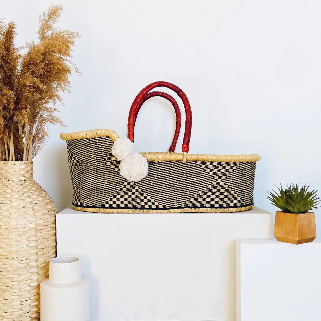 Plum+Sparrow Larksong African Moses Basket 1