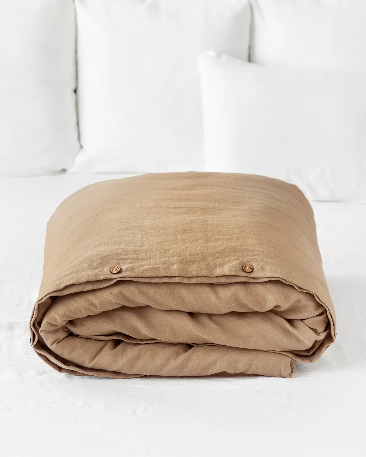Magiclinen Latte Linen Duvet Cover 1
