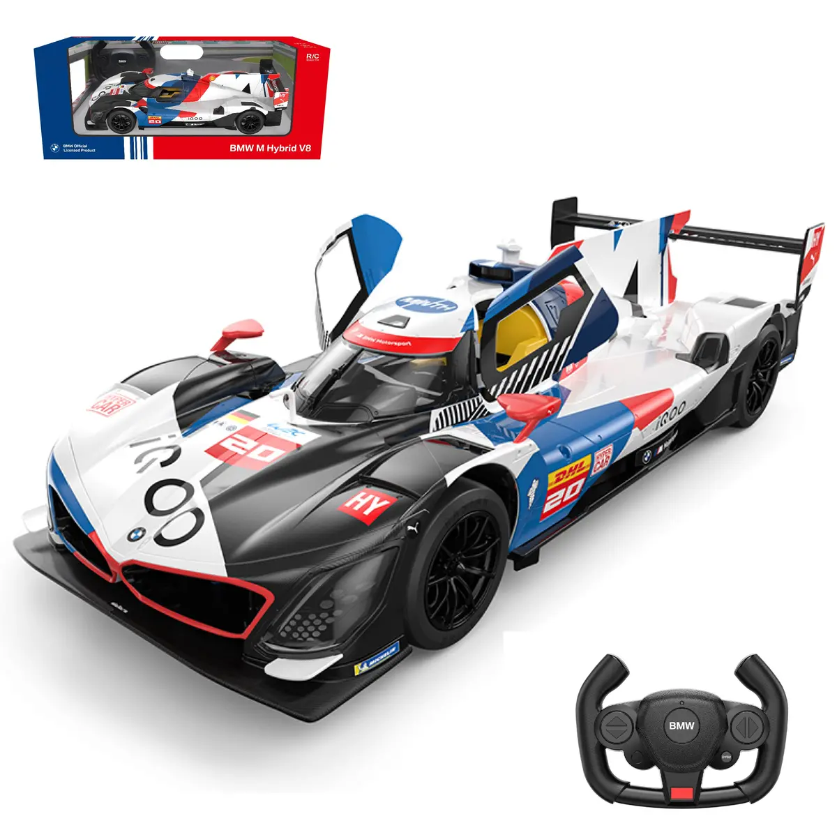 Bmw M Hyrbid V8 Rc Car 1/14 Scale Licensed Remote Control Toy Car By Rastar 1