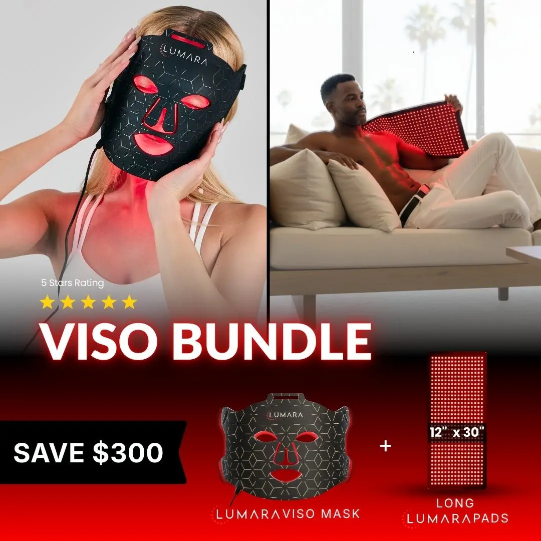 Viso Fda-Certified Red Light Therapy Mask - 470 Micro-Leds For Anti-Aging 5