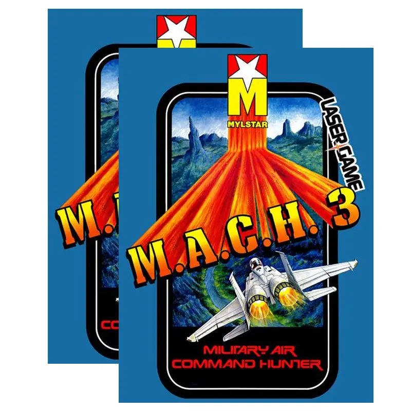 Mach 3 Side Art Decals 1