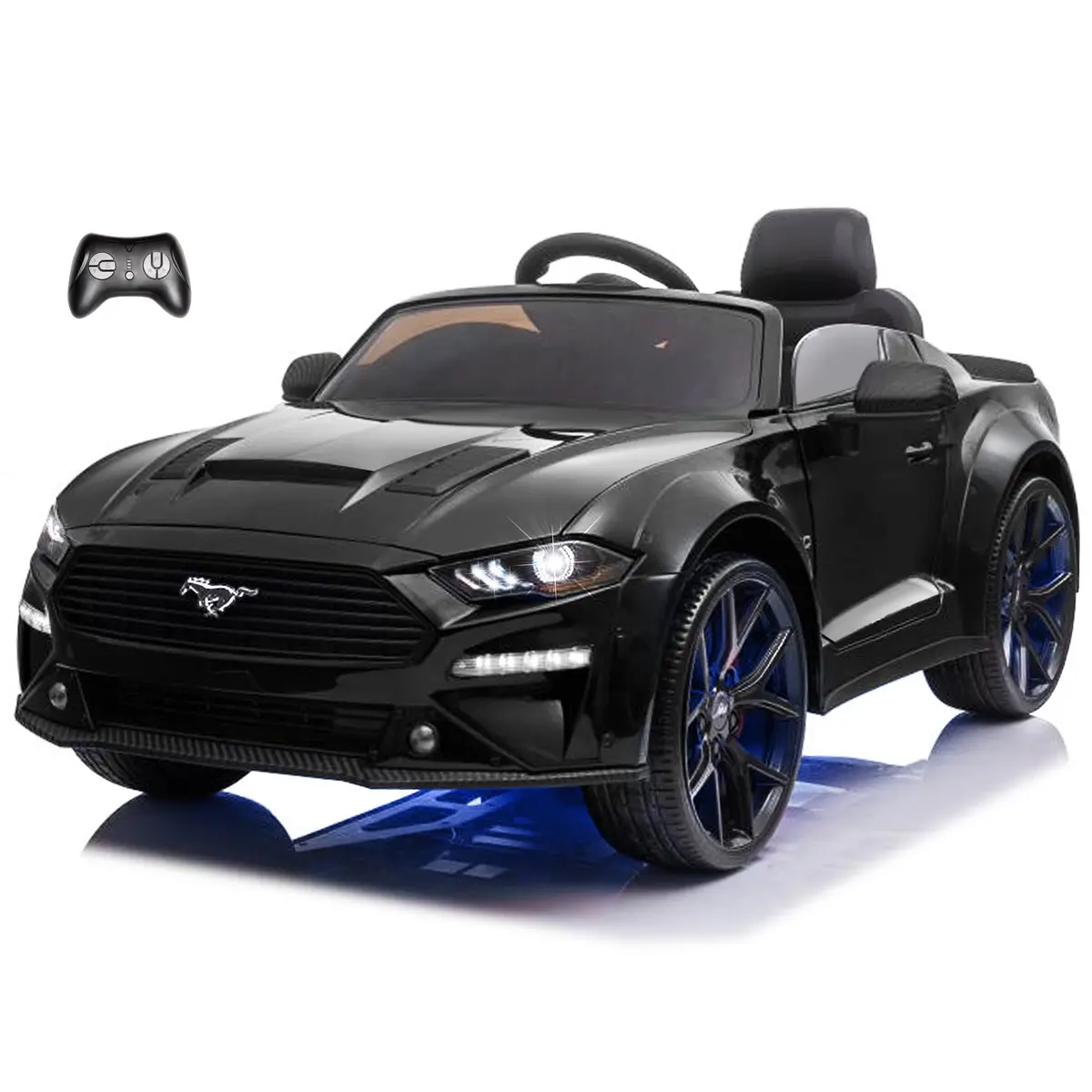 Ford Mustang 24V Kids Ride On Car With Drift Function, Licensed 1