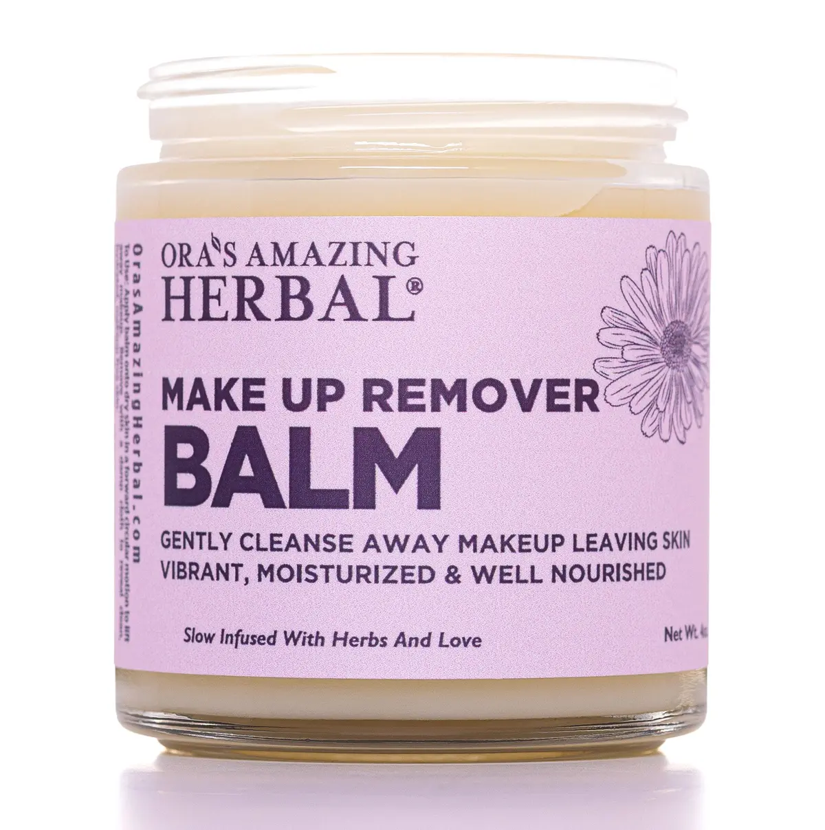 Ora's Amazing Herbal Make Up Remover Balm With Calendula, Fragrance Free 1