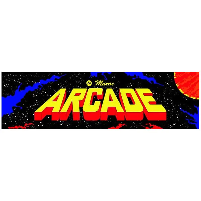 Mame Multicade Arcade Marquee - Defender Version 1