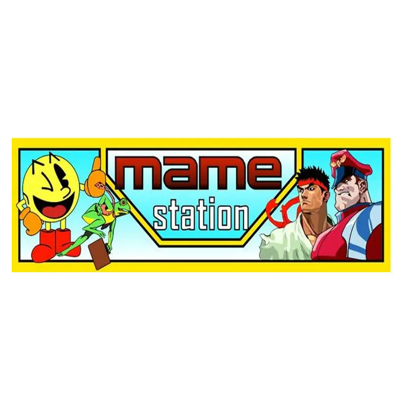 Mame Station Arcade Multicade Marquee 1