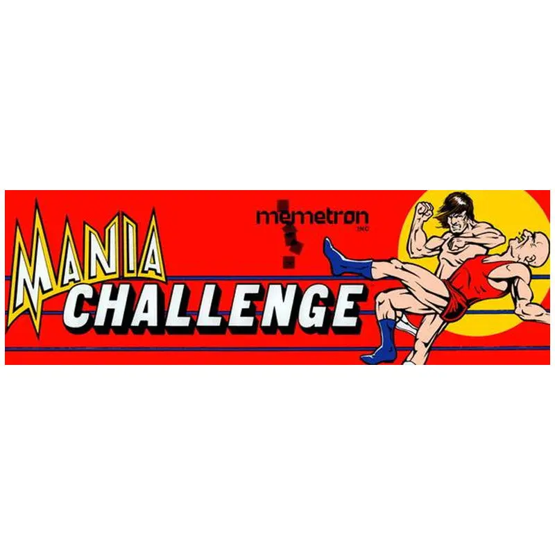 Mania Challenge Arcade Marquee 1