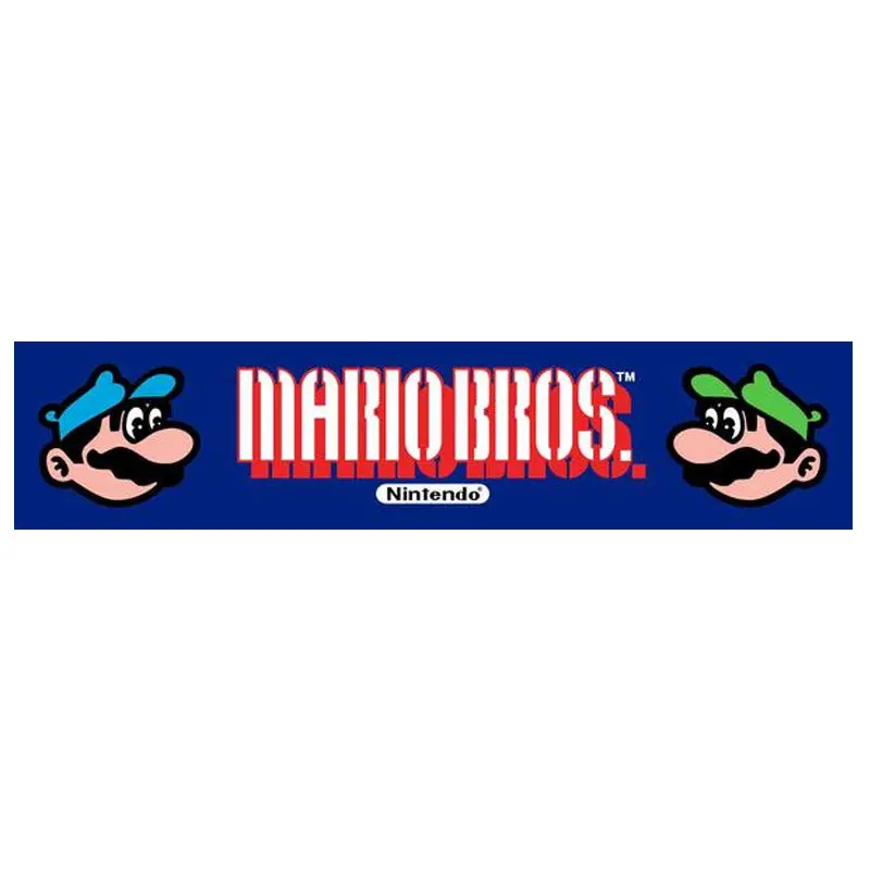 Mario Brothers - Arcade Marquee (Wide Body) 1