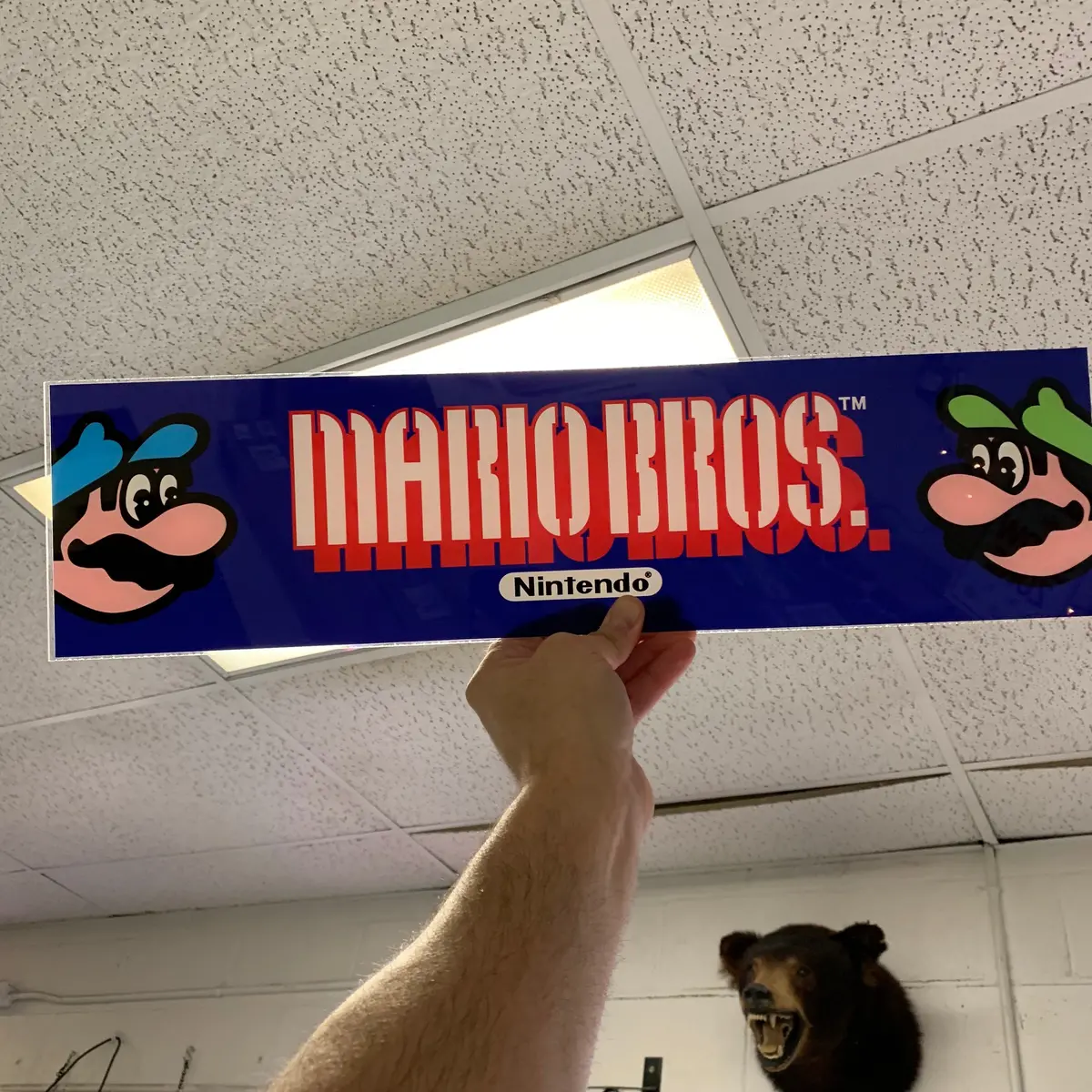 Mario Bros - Mario Brothers - Arcade Marquee 2