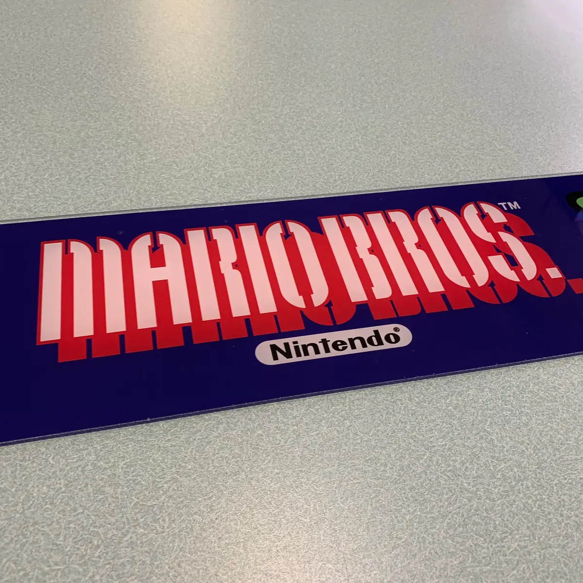 Mario Bros - Mario Brothers - Arcade Marquee 4