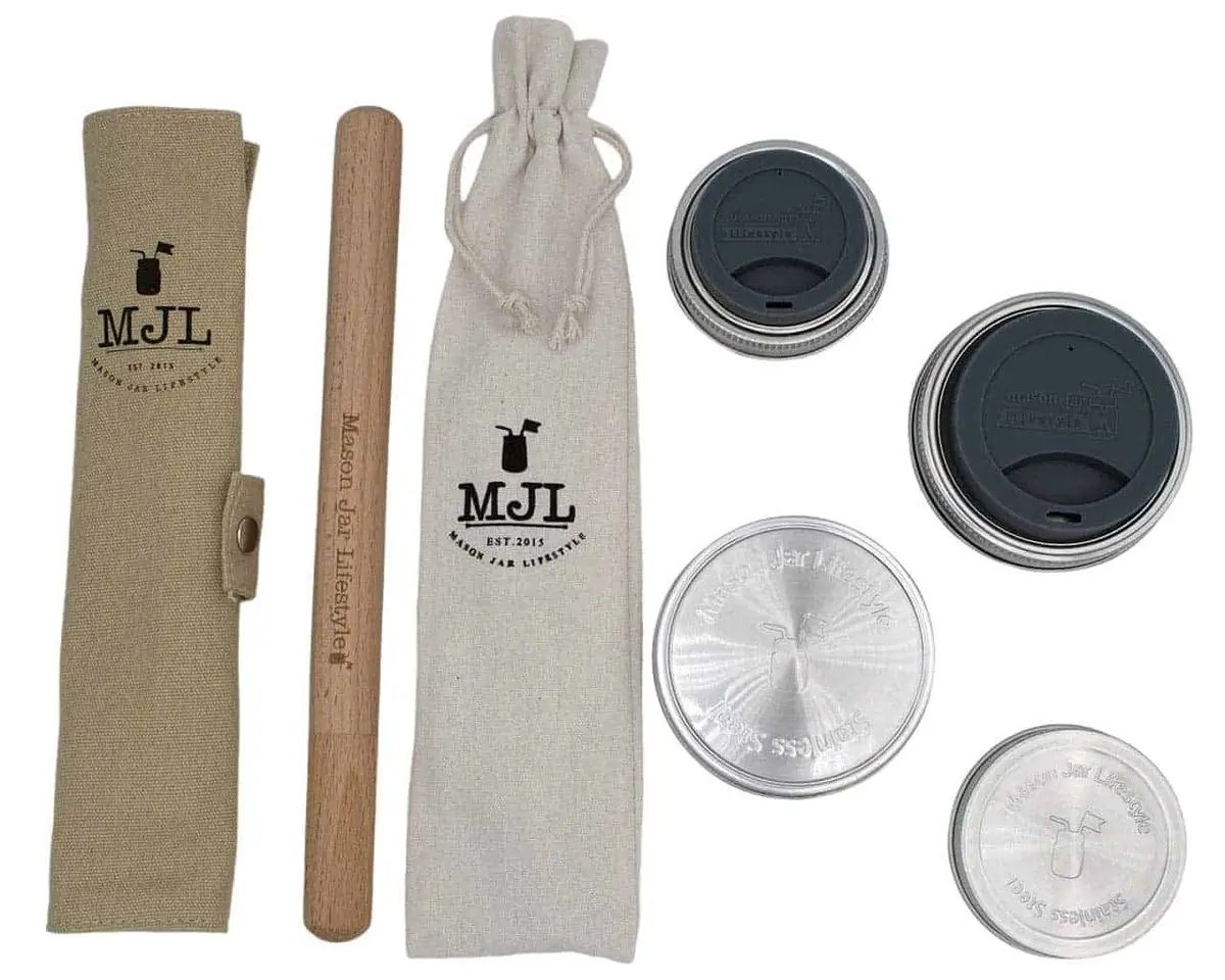 Zero Waste Starter Kit For Mason Jars 1