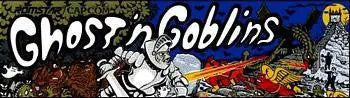 Ghosts N Goblins Marquee Romstar 2