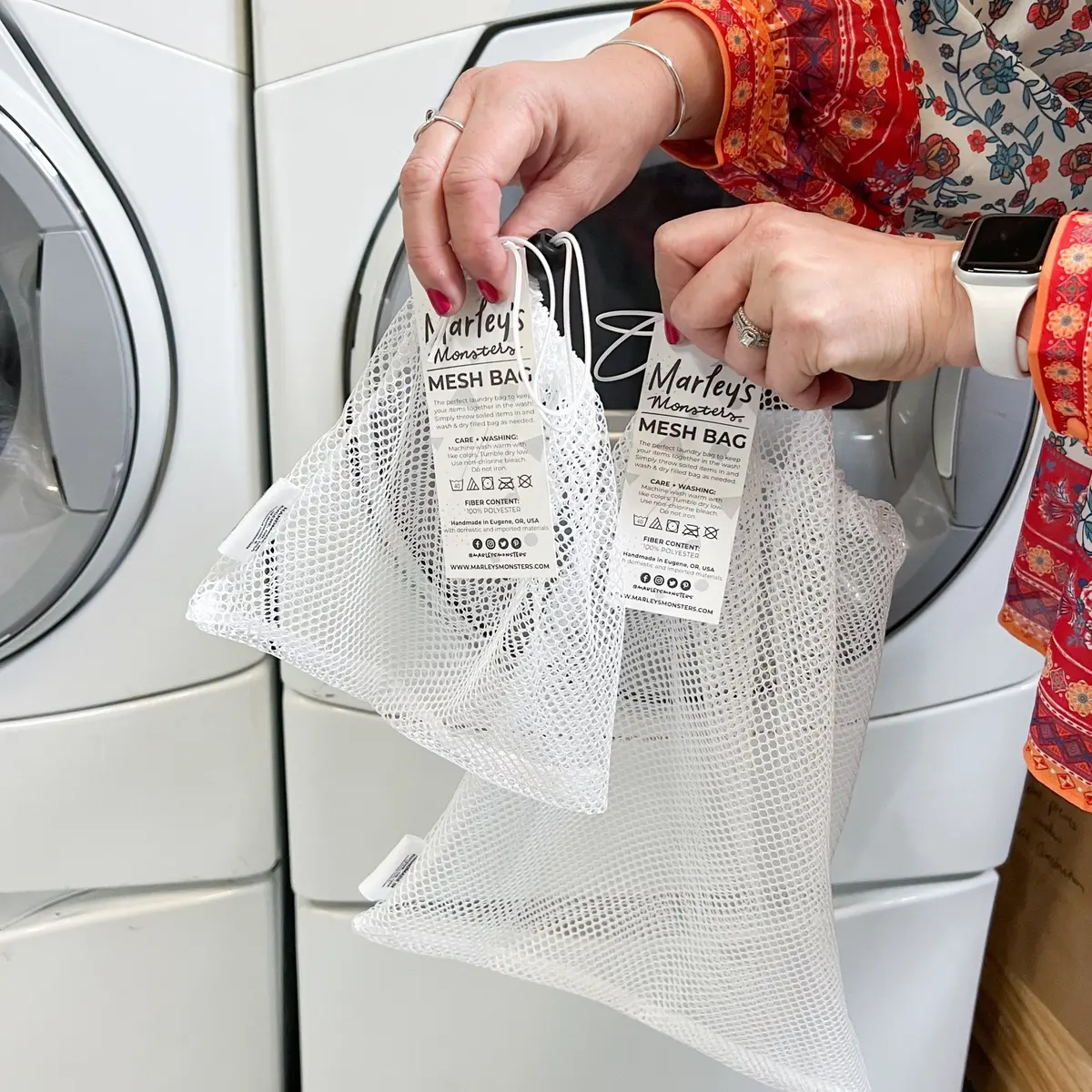 Mesh Laundry Bag: Small Or Large 1