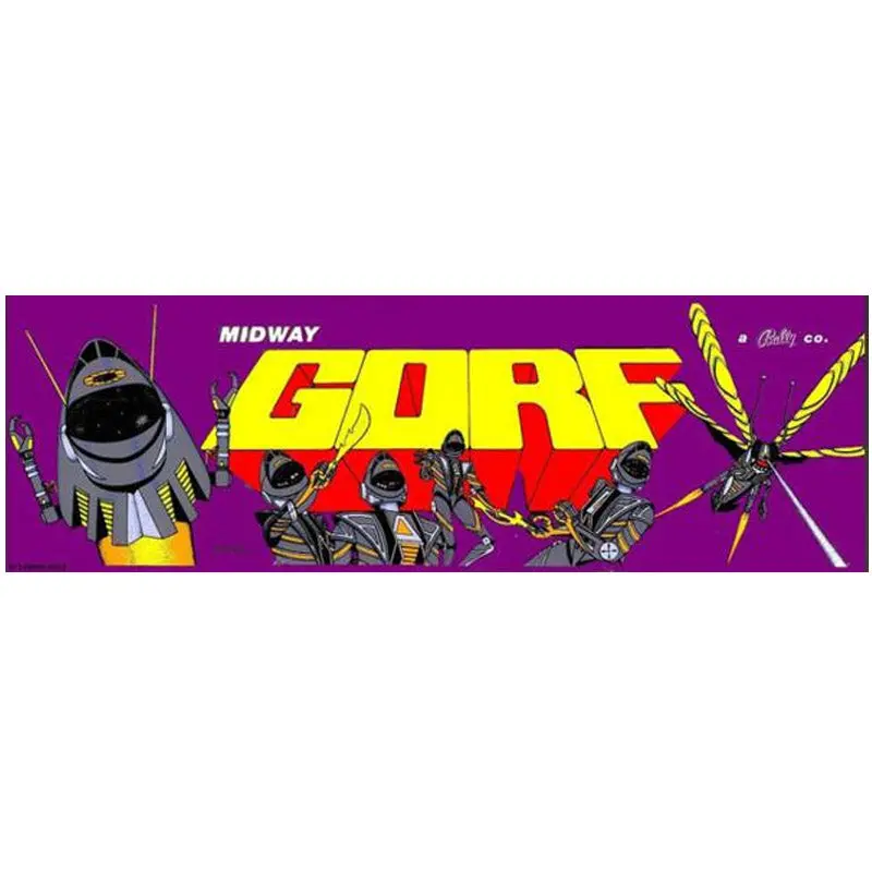Gorf Arcade Marquee 1
