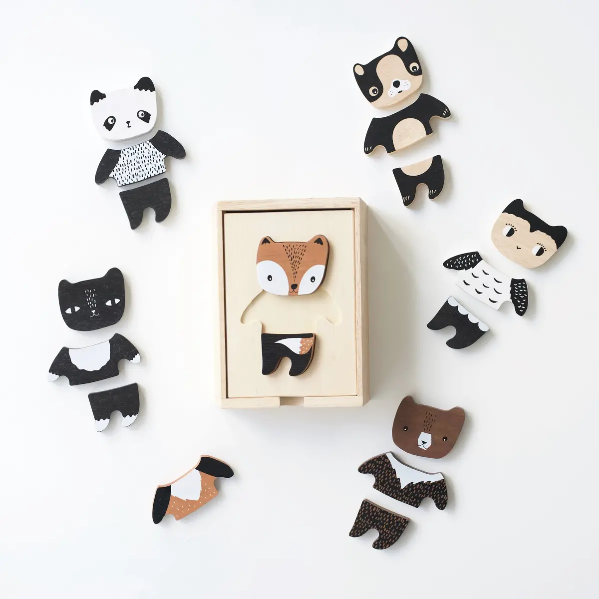 Wee Gallery Mix & Match Animal Tiles 1