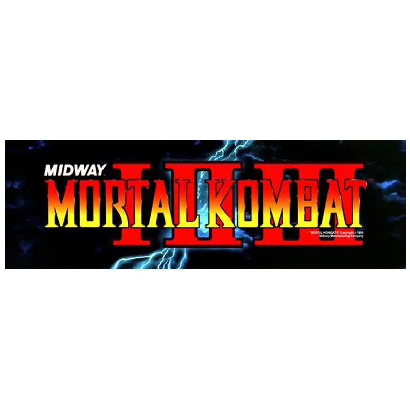 Mortal Kombat I Ii Iii (1, 2 ,3) Mulitigame Marquee 1