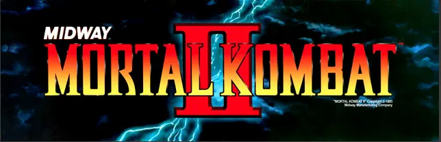 Mortal Kombat Ii - Mkii - Arcade Marquee 2