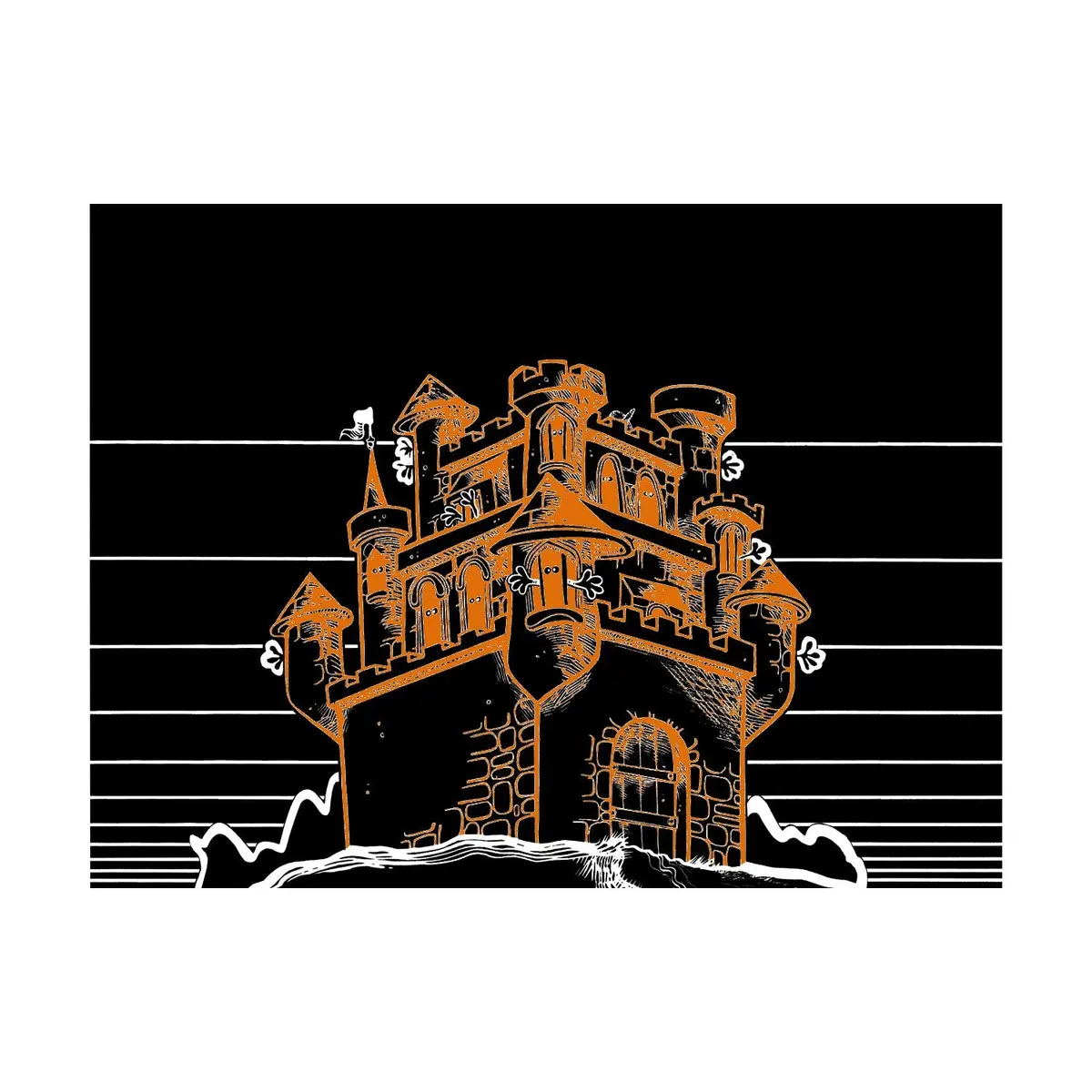 Mr Do's Castle Cpo - Control Panel Overlay 1