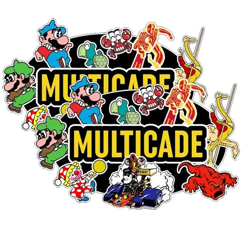 Multicade Side Art For 19 In 1 Jamma Board 1