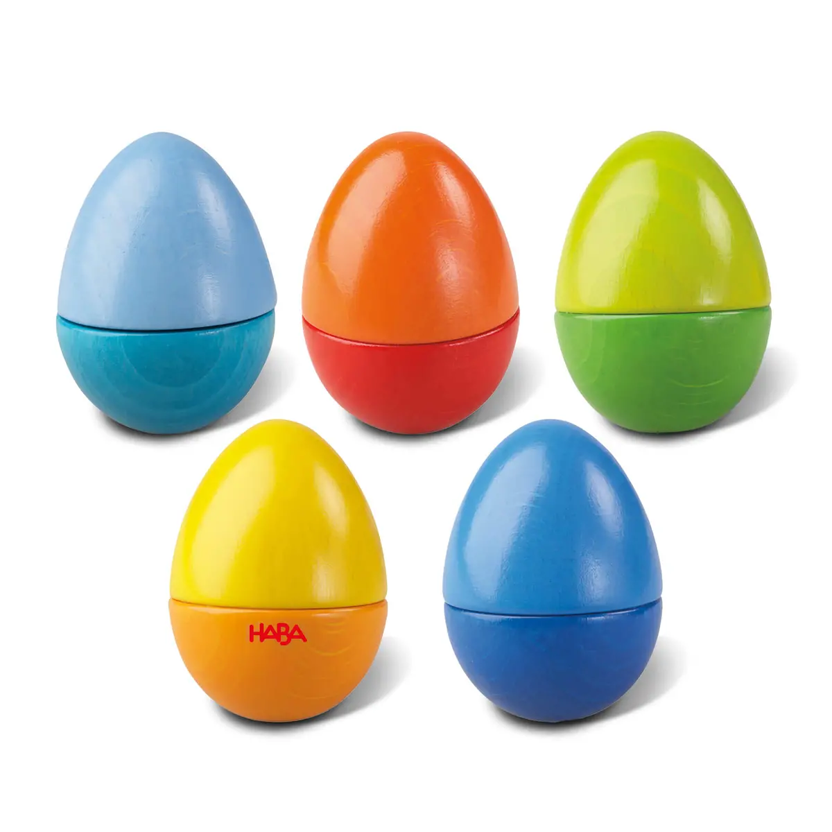 Haba Fun With Sounds Wooden Eggs 1