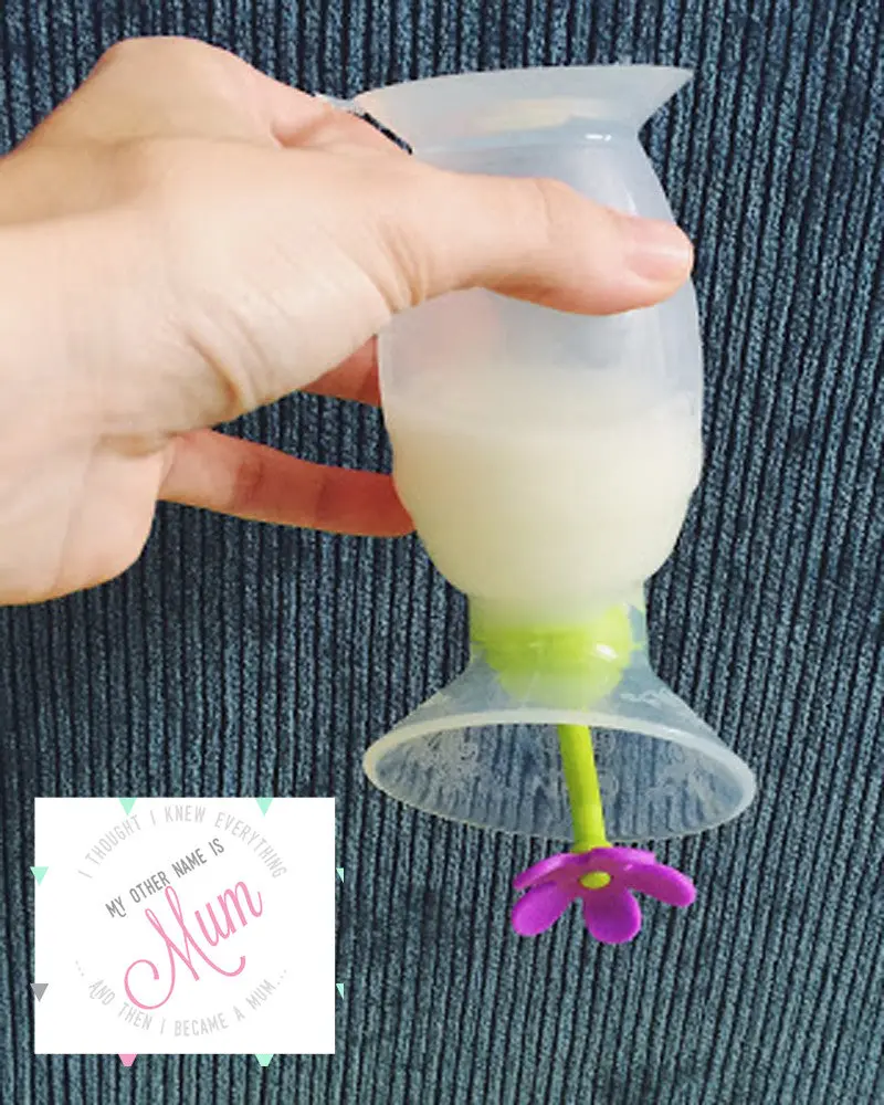 Haakaa Gen 1 Silicone Breast Pump 4 Oz And Silicone Flower Stopper Set 2