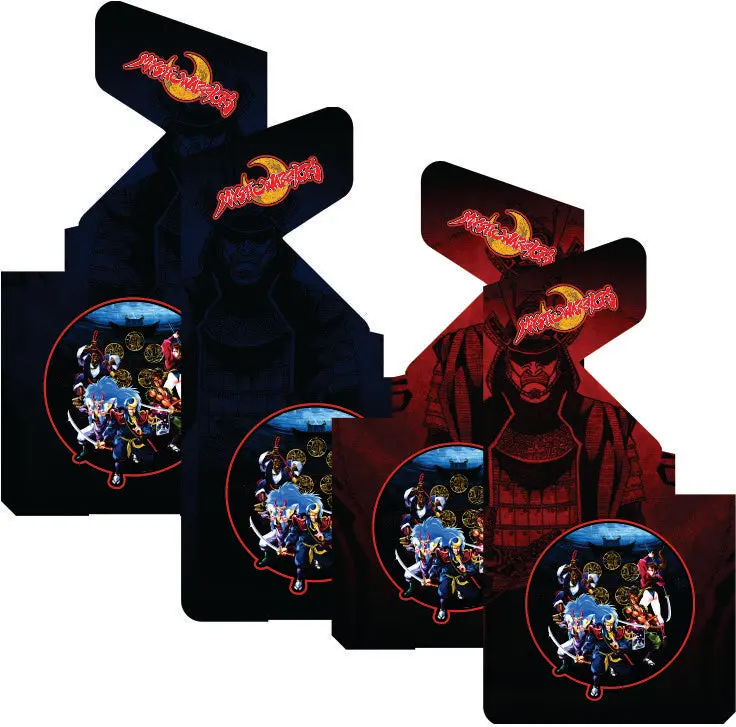 Mystic Warriors Side Art (Blue Or Red) 1
